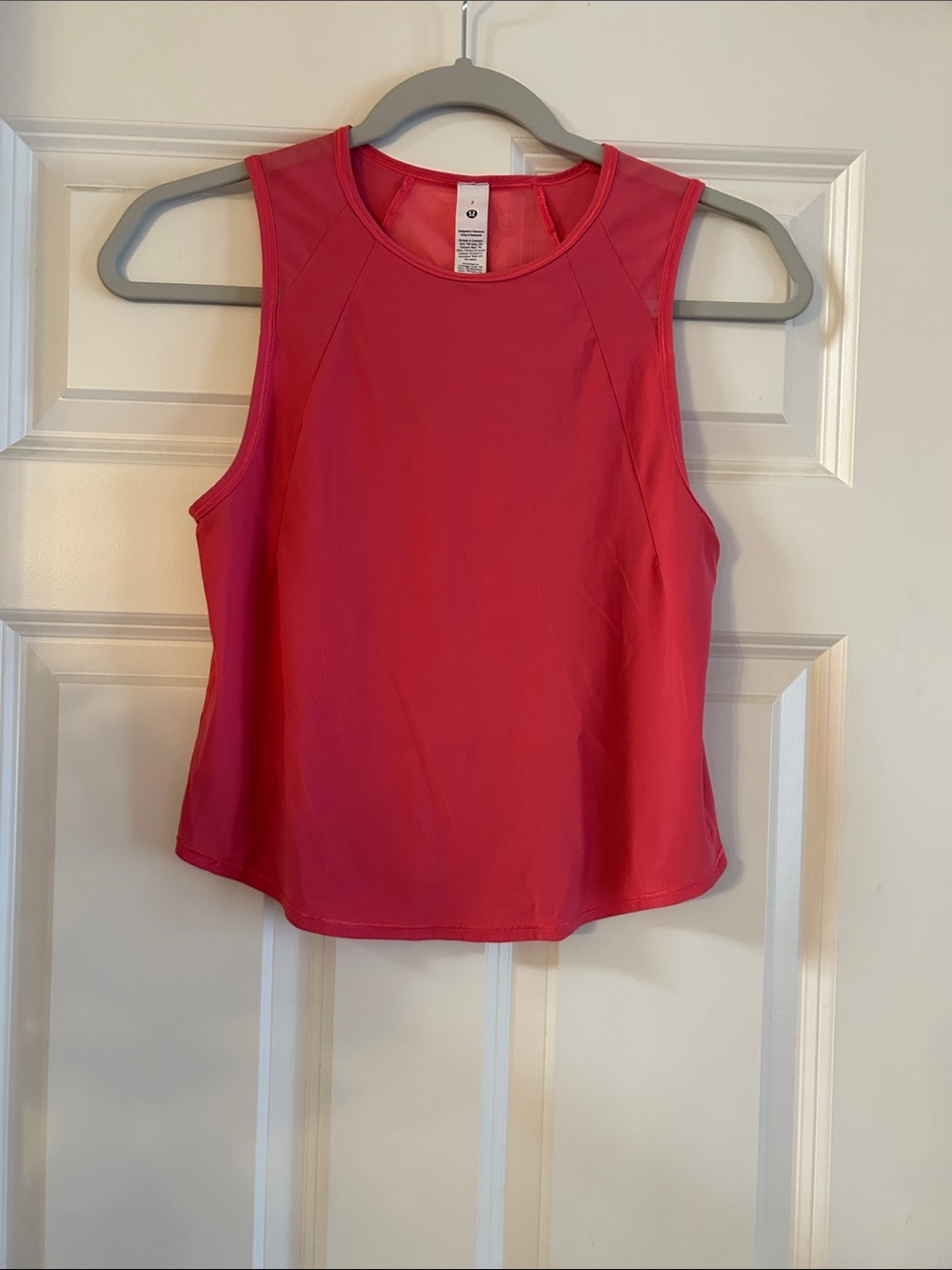 Lululemon sculpt cropped tank top pleated 2